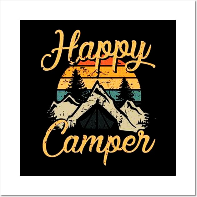 Happy Camper Wall Art by aslamartbokrit